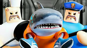 Тралалеро Тралала спасается из тюрьмы Барри