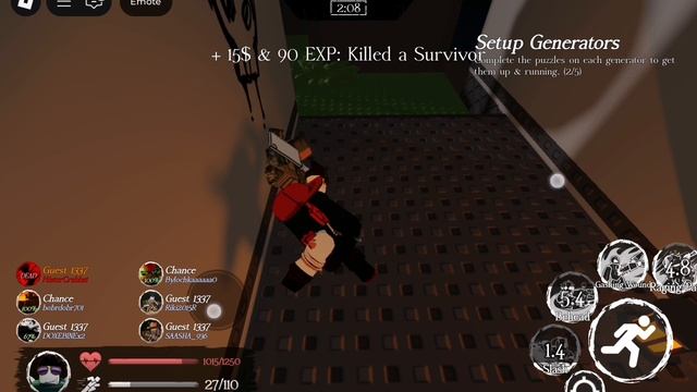 Slasher. Skin Gameplay (Vanity)