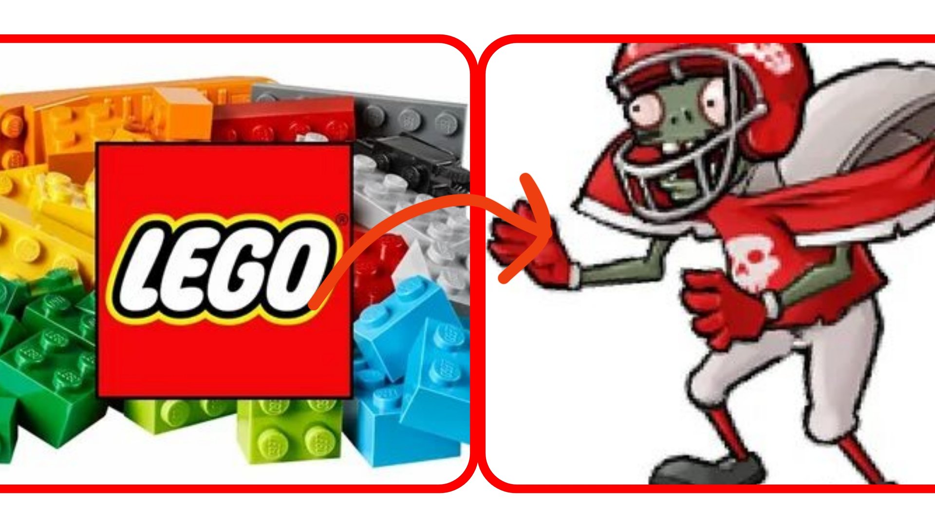 Как построить зомби-футболиста из LEGO. Туториал.