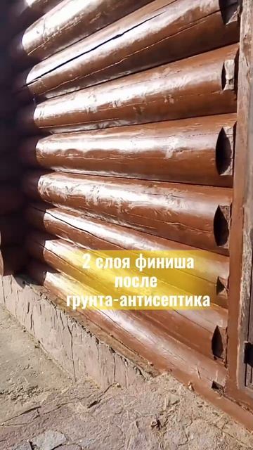 Чем покрасить сруб?