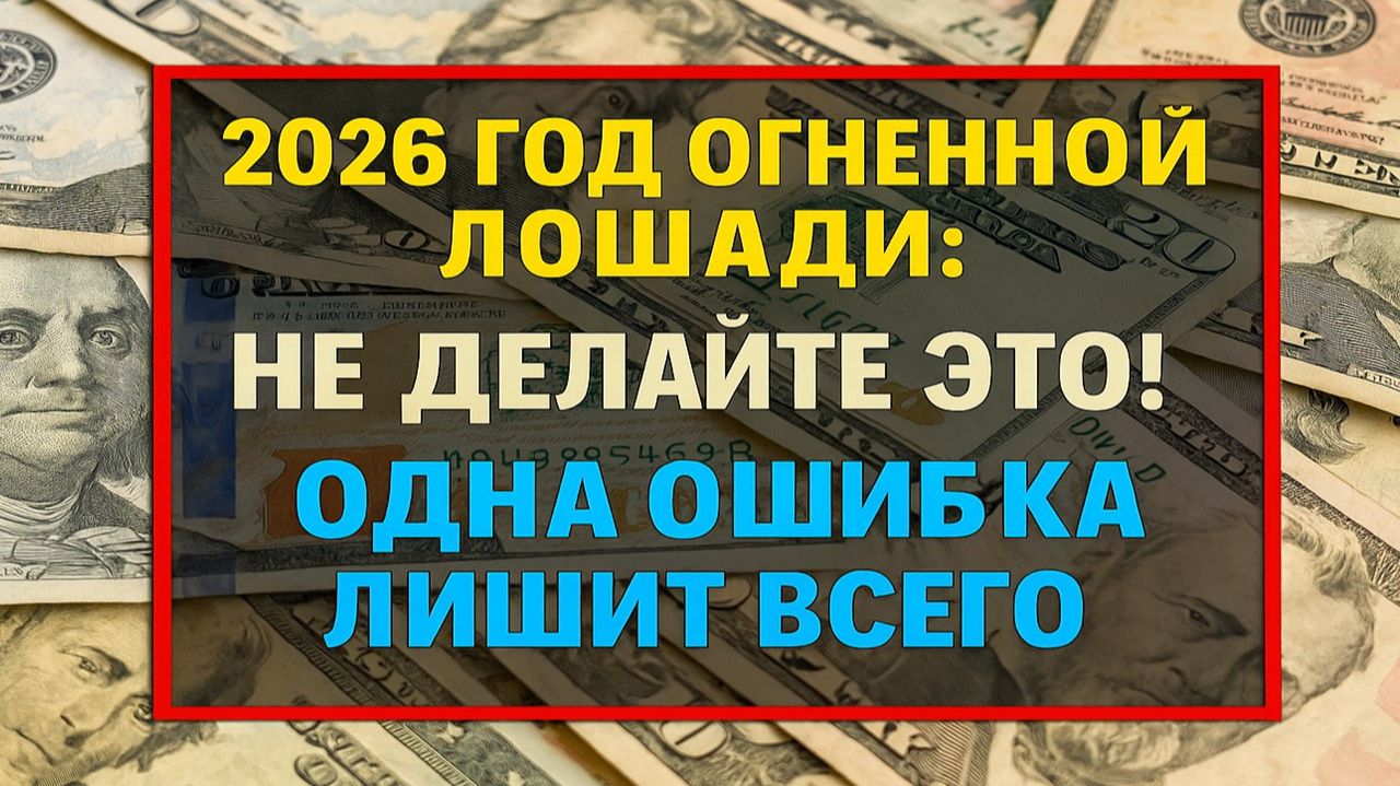 2026: Как выжить в Год Огненной Лошади и не потерять деньги, здоровье и достаток смотреть онлайн