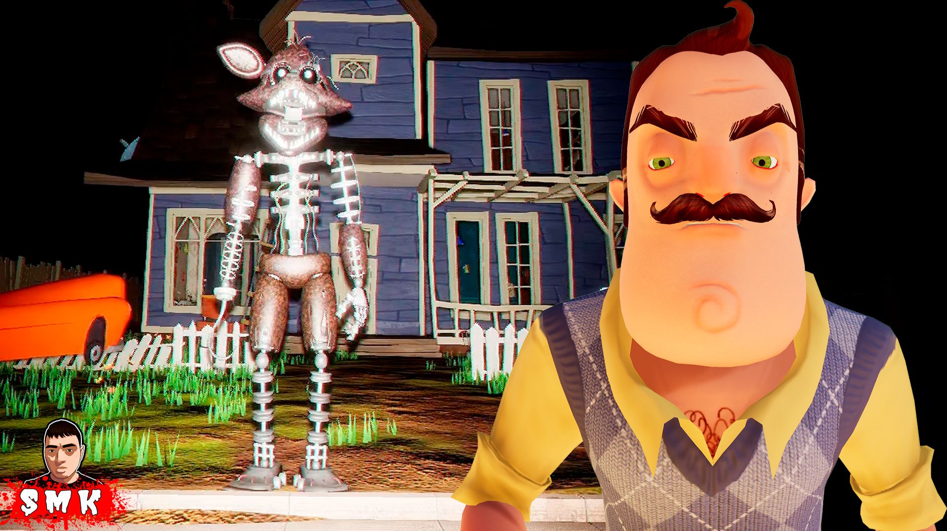 ШОУ ПРИВЕТ СОСЕД!ОЧЕНЬ СТРАШНЫЙ ФОКСИ!ИГРА HELLO NEIGHBOR ПРОХОЖДЕНИЕ МОДА Foxy Reignited!КОШМАРЫ! смотреть онлайн