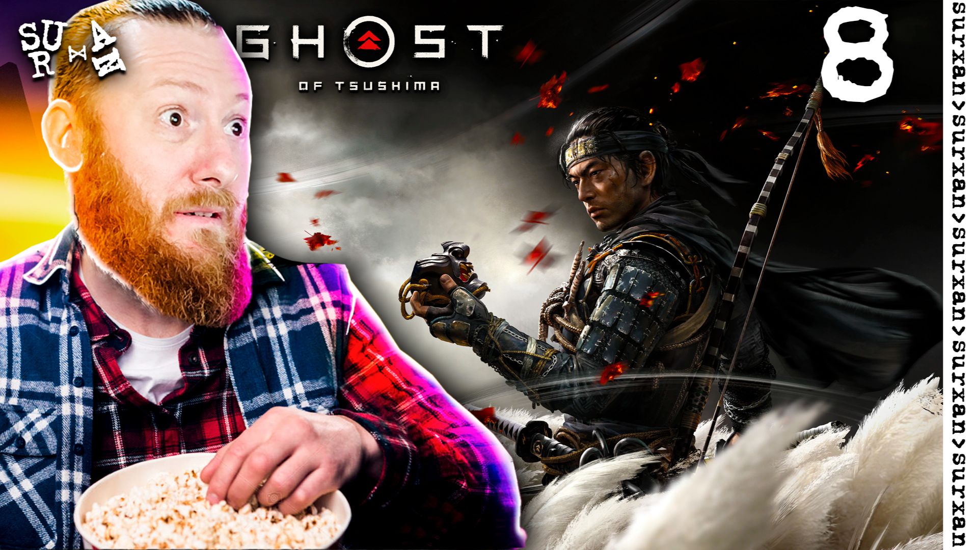 Прохождение игры Ghost of Tsushima Directors Cut - часть 8 (Запись Стрима) смотреть онлайн