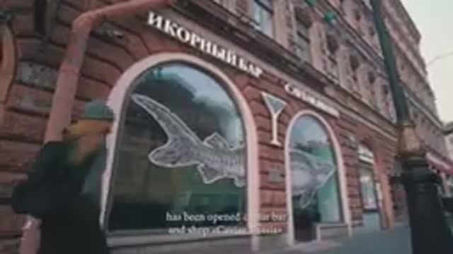 Первый икорный бар CAVIAR RUSSIA в Санкт-Петербурге