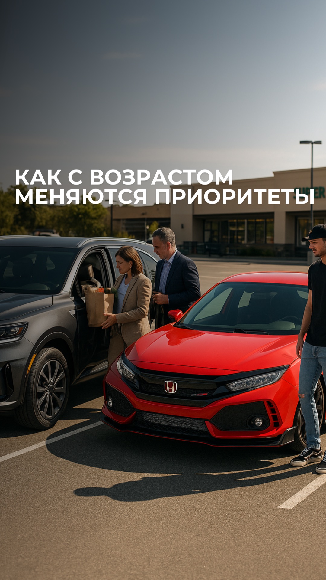 Главная эволюция мужчины — не карьера, а выбор автомобиля. А как у вас? смотреть онлайн