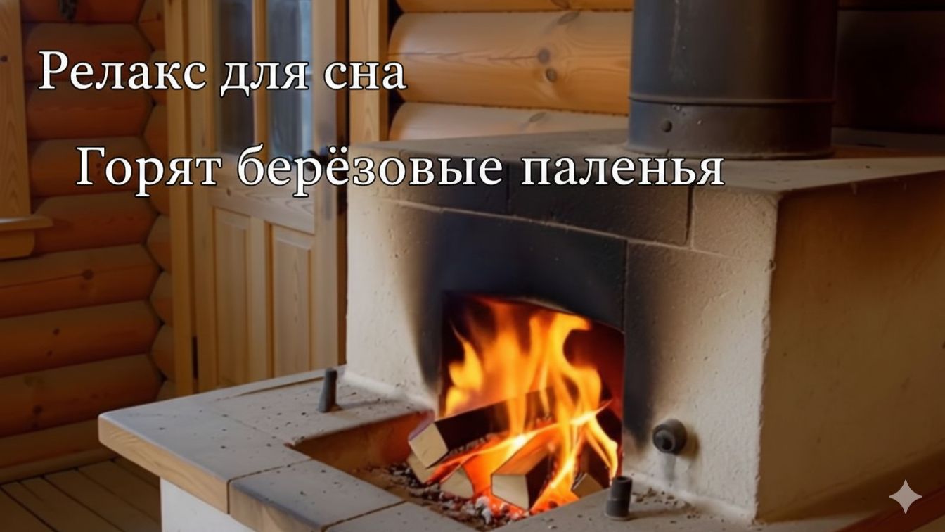 Релакс для сна : Горят берёзовые паленья смотреть онлайн