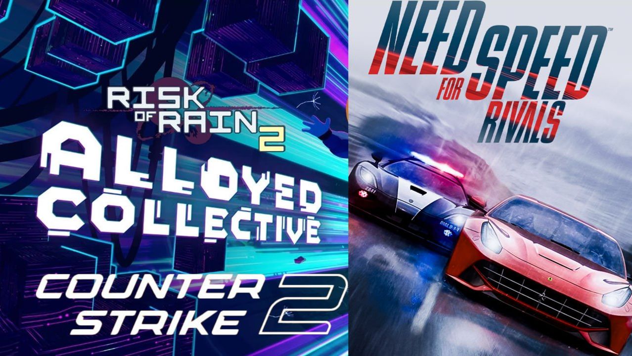 Размялись в Need For Speed Rivals, потом страдали в CS 2, и не забыли посмотреть DLC Risk of Rain 2