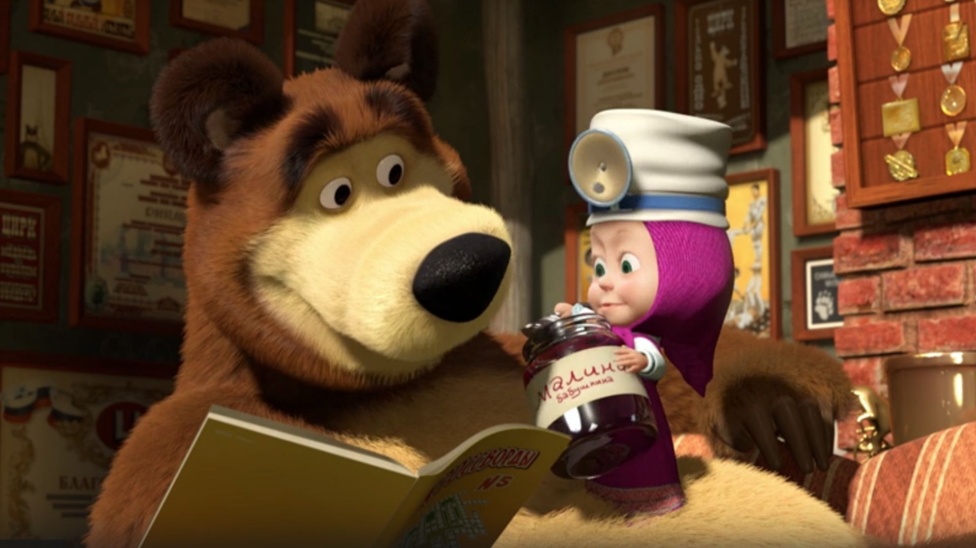 Маша и Медведь | Собираем Пазлы с Героями Мультика Маша и Медведь 2 | Маша и Медведь Смотреть