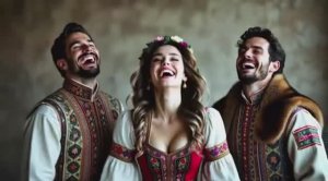 ОДНА НА ДВОИХ Жаркие ЧАСТУШКИ о том самом