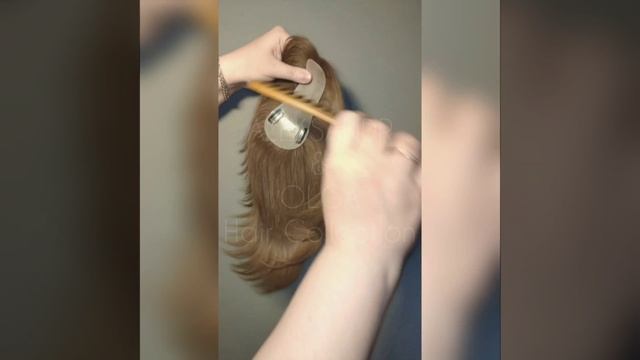 НАКЛАДКА на Пробор, на силиконе - 14 см * 4 см * 6 см #натуральнаянакладка #накладкадляобъёма смотреть онлайн