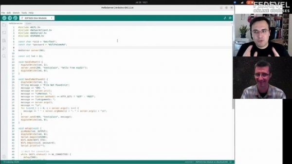 ESP32 для начинающих - выбор модуля, начало работы с Arduino и Espressif IDE