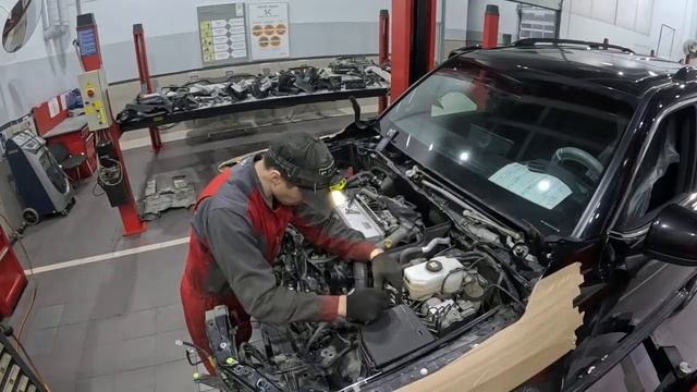 Замена двс на LC300 stream ч2. Подкапотка