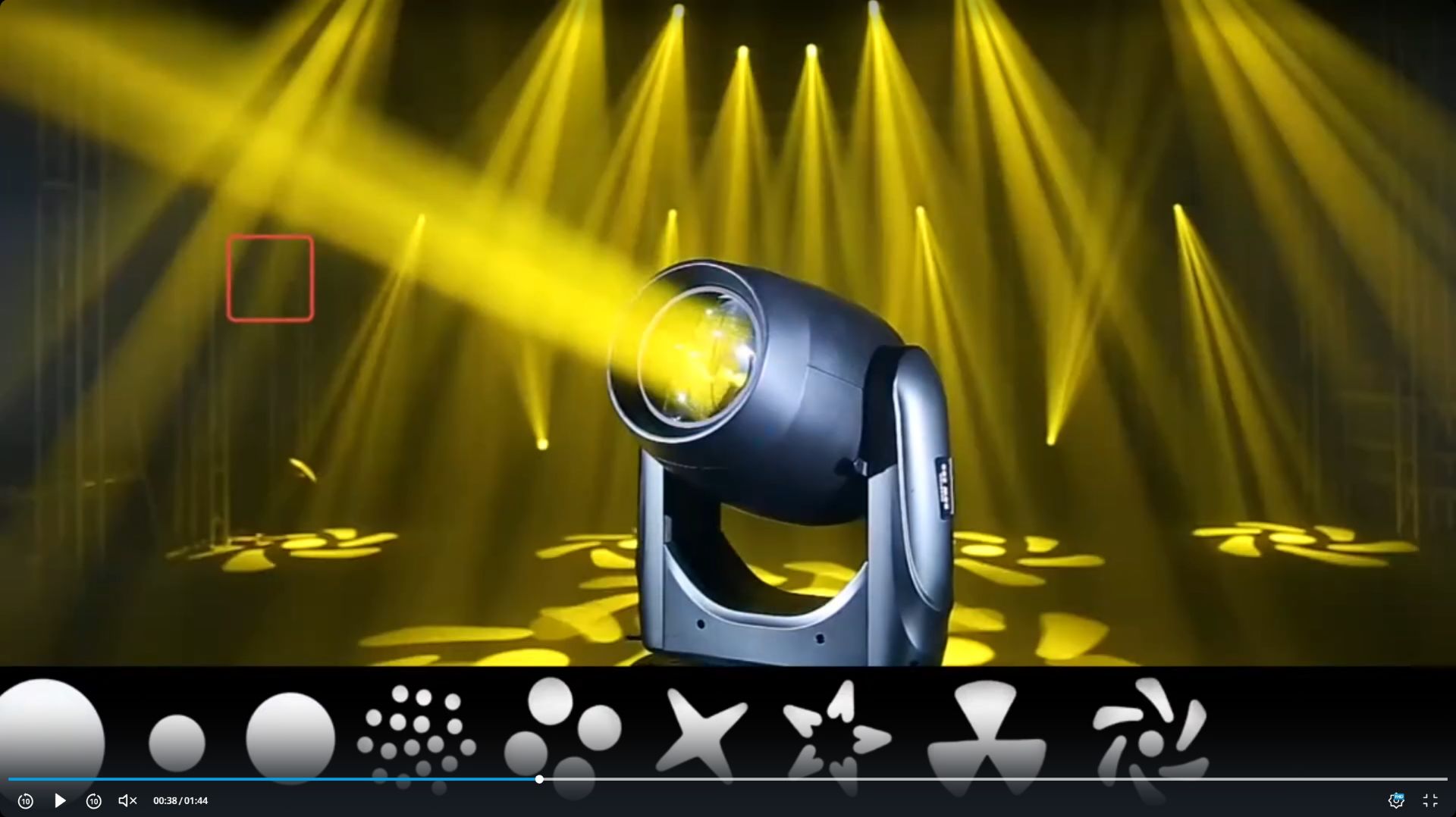 Involight TRINITY150LED - вращающаяся голова (BEAM/SPOT/WASH)