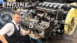 MERCEDES AXOR OM457. Полная сборка и запуск двигателя. Стоимость ремонта 2025