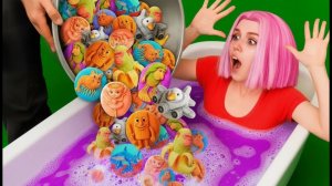 Никогда не принимай ванну со ВСЕМИ BRAINROT бомбочками в 3:00 ночи!