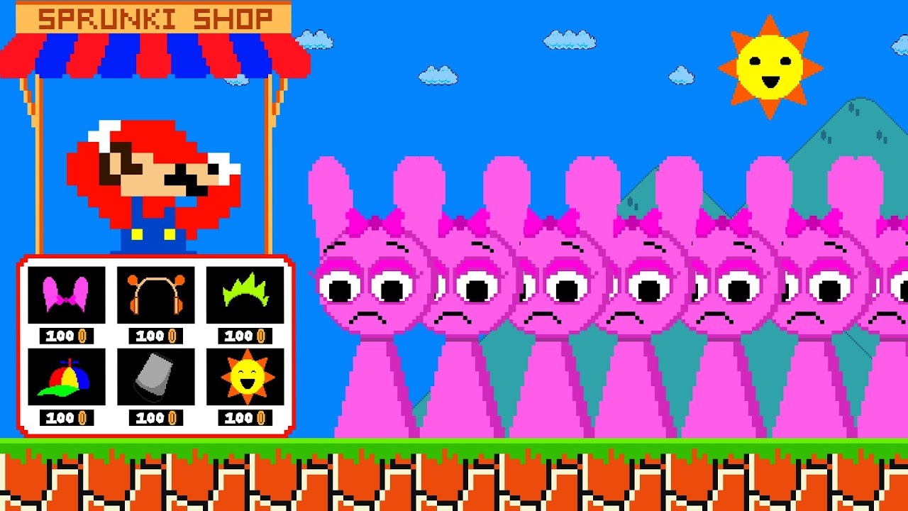 😢Кто сможет помочь Спрунки? Марио попробует что нибудь сделать 💇 смотреть онлайн