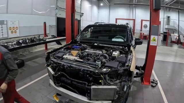 Замена двс на LC300 stream с.11 пробный запуск двс