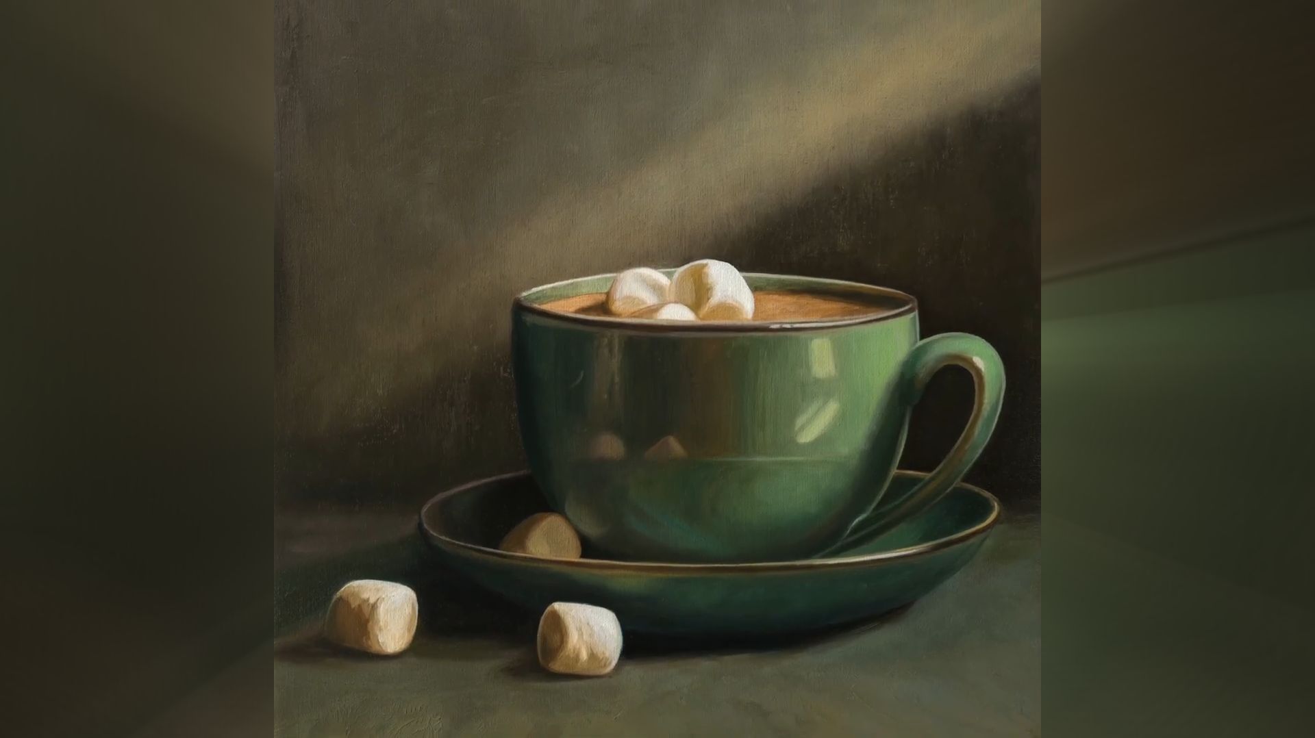 Реалистичная картина маслом для начинающих с пояснениями | Рисуем под музыку 🎵 | АртГейм МК смотреть онлайн