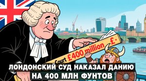 Лондонский суд наказал Данию на 400 млн фунтов