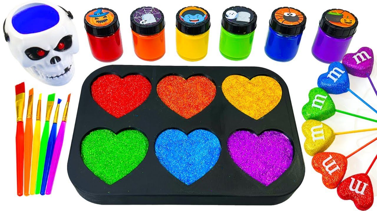 ИГРАЕМ В СЛАЙМЫ ЗАЛИВАЕМ ЦВЕТНЫЕ СЕРДЕЧКИ ВИДЕО ДЛЯ ДЕТЕЙ ДЕТСКИЙ КАНАЛ ИГРАЛКИ-ЗАЛИПАЛКИ смотреть онлайн