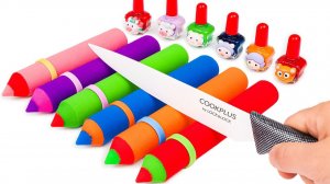 ЛЕПИМ КАРАНДАШИКИ ИЗ КИНЕТИЧЕСКОГО ПЕСКА ВИДЕОЛЕПКА ВИДЕО МУЛЬТИКИ ДЛЯ ДЕТЕЙ КАНАЛ ИГРАЛКИ-ЗАЛИПАЛКИ