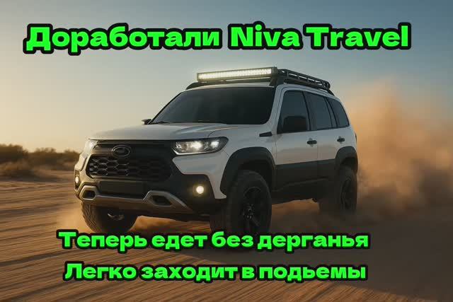 Новая Niva Travel 2025 не перестает удивлять своими недочетами исправляем и прибавляем мощность смотреть онлайн