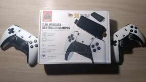 Game Stick Lite с геймпадами стиль PS5