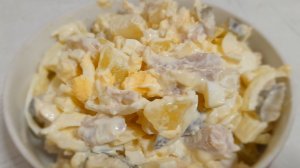 Салат с мясом