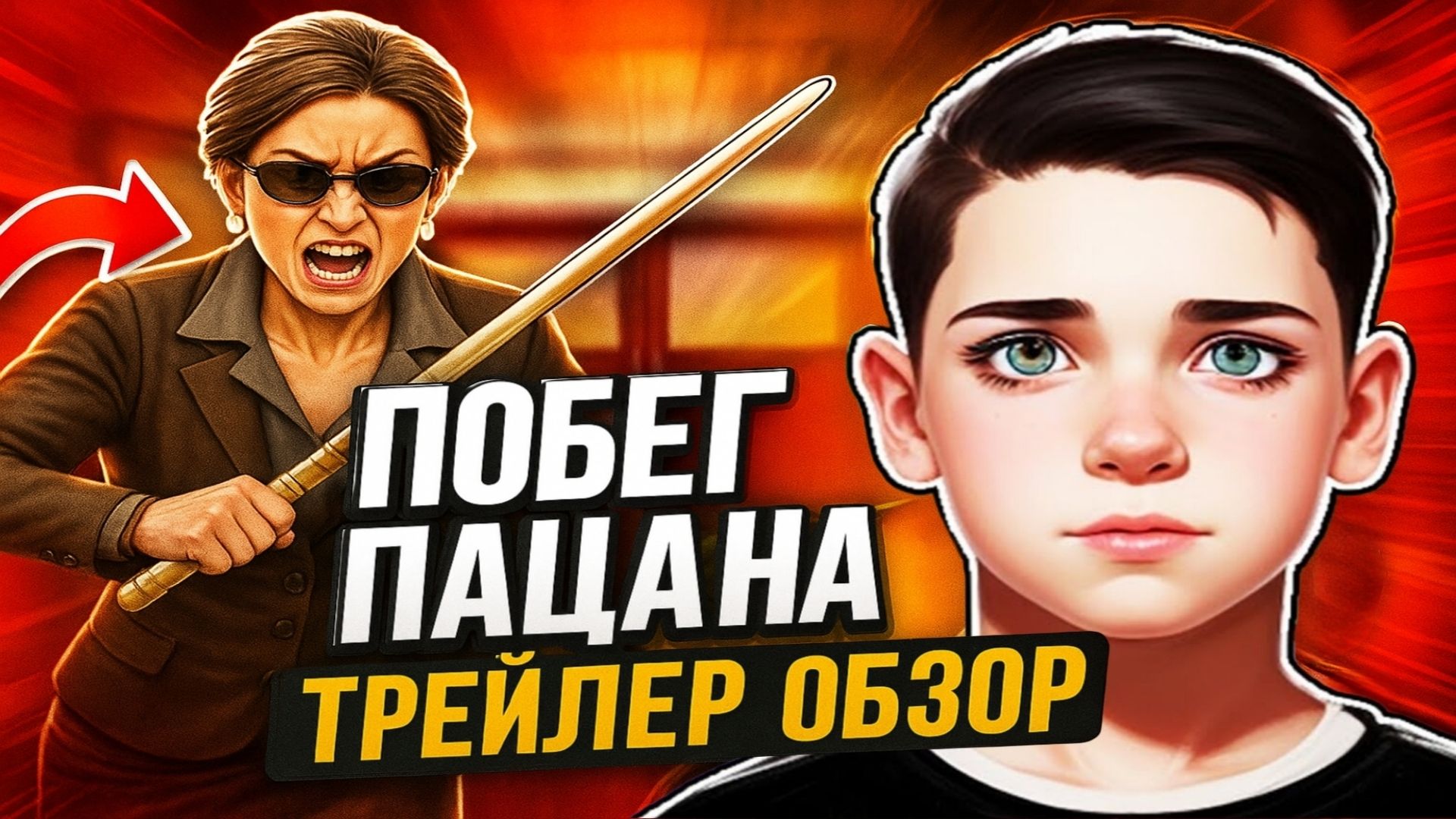 ⚡Побег Пацана из Школы ➣ Первый Трейлер Игры Обзор смотреть онлайн