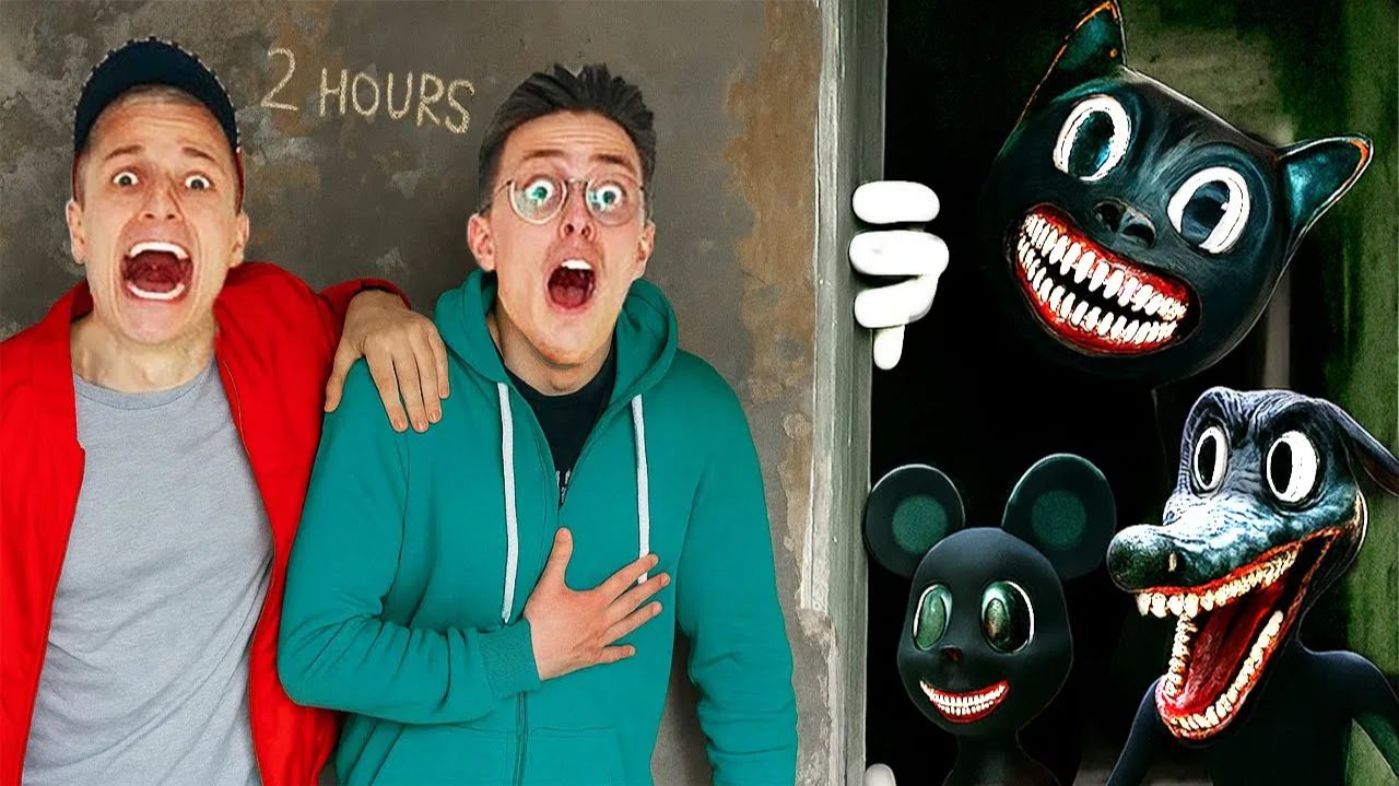 2 ЧАСА ПРЕСЛЕДОВАЛИ Картун Кэта, Картун Дога и Картун Мауса