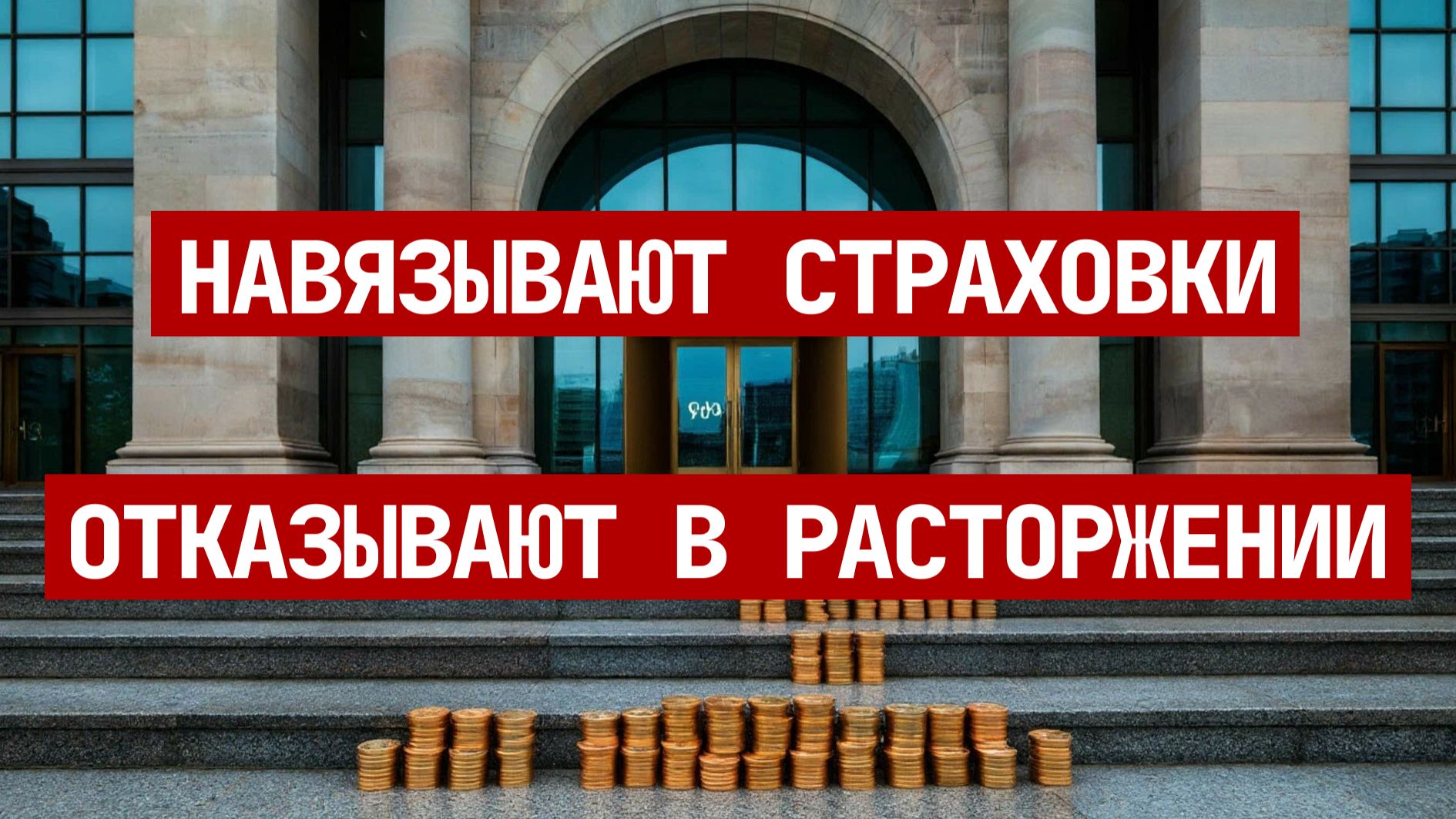 НАВЯЗЫВАЮТ СТРАХОВКИ, ОТКАЗЫВАЮТ В РАСТОРЖЕНИИ ДОГОВОРОВ – КАК ЕЩЕ НАС ОБМАНЫВАЮТ БАНКи смотреть онлайн