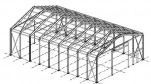 Занятие 9: Создание поперечной рамы и базы колонны