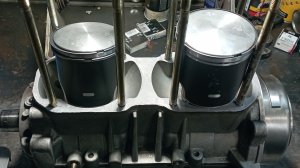 сборка поршневой группы снегоход Тайга Варяг