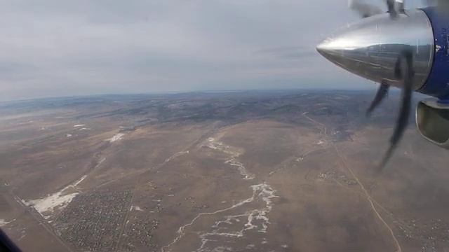 Чита.Забайкальский край аэропорт Кадала.Снижение и посадка Л410 . смотреть онлайн