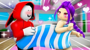 Джей Джей становится парнем Руми и влюбляется! Анимация Роблокс