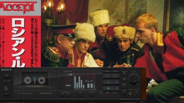 Accept - Russian Roulette 1986  mini LP  Japan