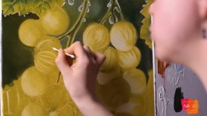 СЕКРЕТ ХУДОЖНИКА. Надежда Ильина. Секреты написания прозрачных ягод