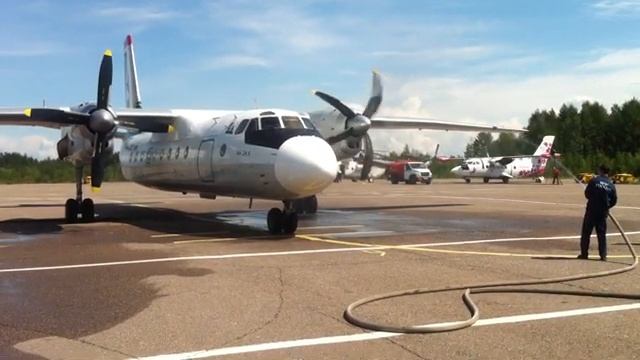 Запуск Ан-24. смотреть онлайн