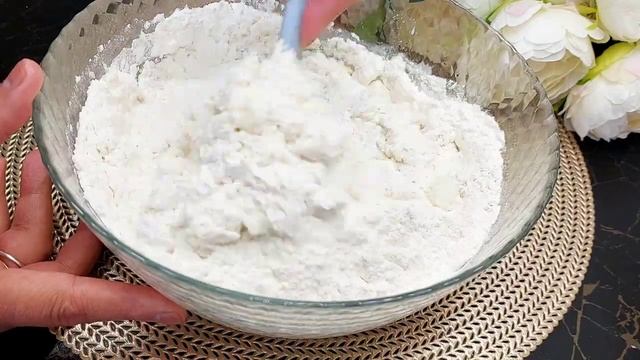 Если у вас есть 1 яблоко 🍎 1 яйцо и мука, сделайте этот десерт за 5 минут! Без духовки, быстрый. смотреть онлайн