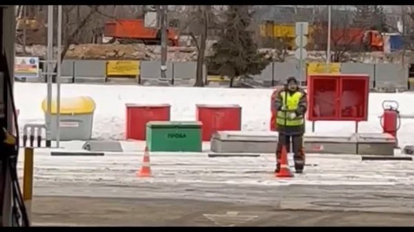 Будни заправщиков Роснефть