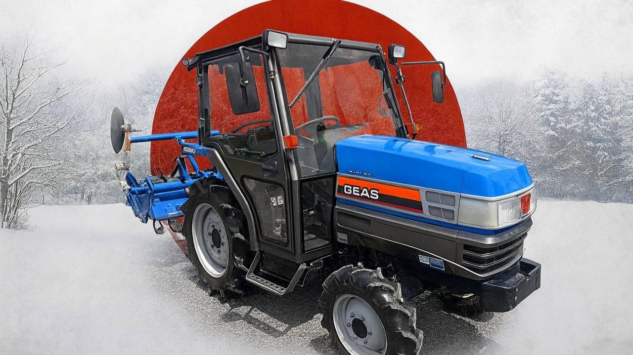 Японский силач ISEKI GEAS-21 с ПСМ