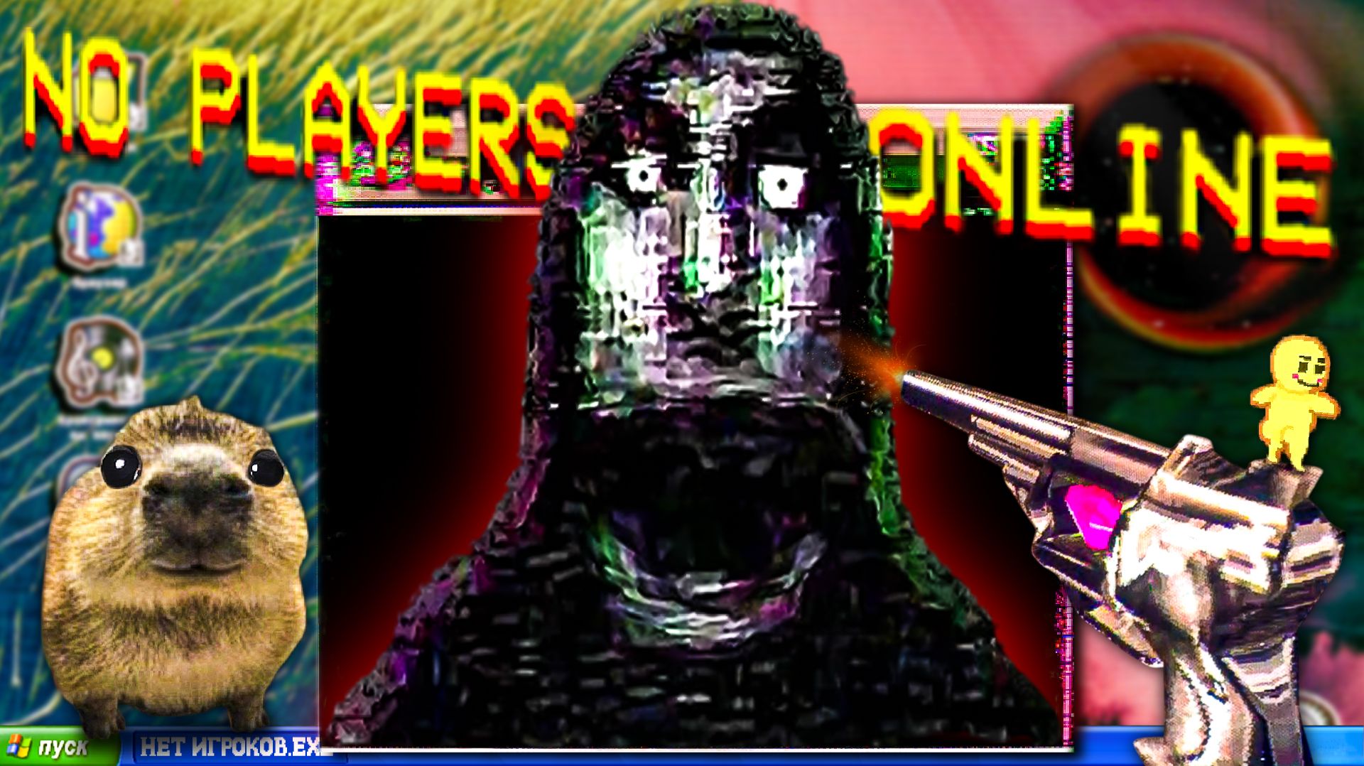 ПОЛНЫЙ СЮЖЕТ ХОРРОР ИГРЫ No Players Online 🔪 И ЧТО ОНА СКРЫВАЕТ?