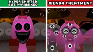 SPRUNKI: HYPER SHIFTED + PYRAMIXED! ⚔️ ОРИГИНАЛ VS WENDA TREATMENT — КТО ЛУЧШЕ? 🎧🔥👑