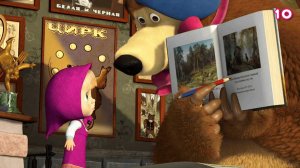 Маша и медведь. Мини игры мультфильм игра