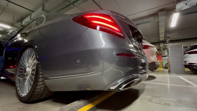 W213 E450 Холодный запуск