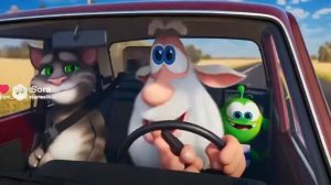 Буба с популярнымы мультяшками сделано ИИ