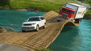 МАШИНКИ ВИДЕО ПРО МАШИНКИ СИМУЛЯТОР КРАШ-ТЕСТА ЕДИМ ПО КРИВОМУ МОСТУ ЦВЕТНЫЕ МАШИНКИ ИГРУШКИ МАШИНКИ