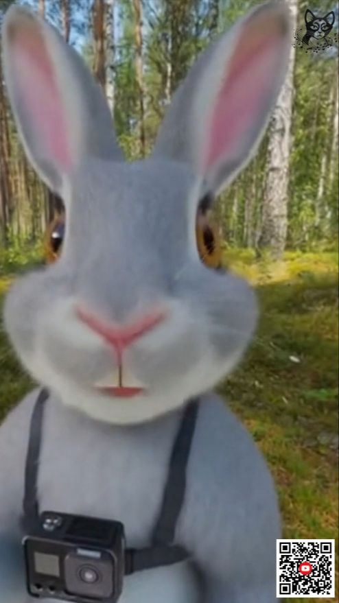 Заяц-блогер #1