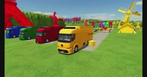 МУЛЬТИКИ ПРО МАШИНКИ. Большой транспорт: грузовики и их груз!