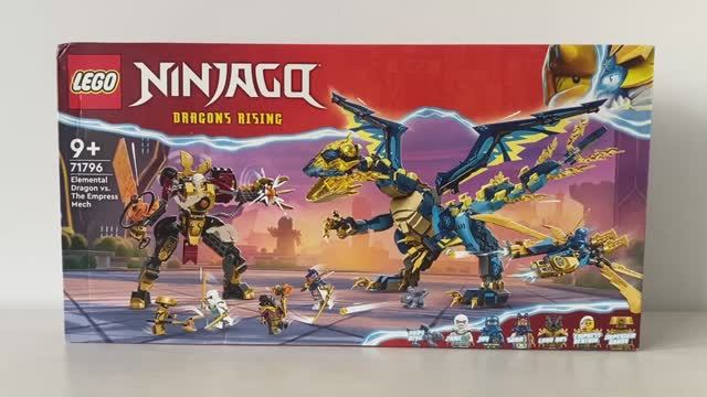 ОБЗОР ЛЕГО НИНДЗЯГО 71796 Битва Джиро с МЕХом Императрицы LEGO NINJAGO Jiro vs The Empress Mech смотреть онлайн